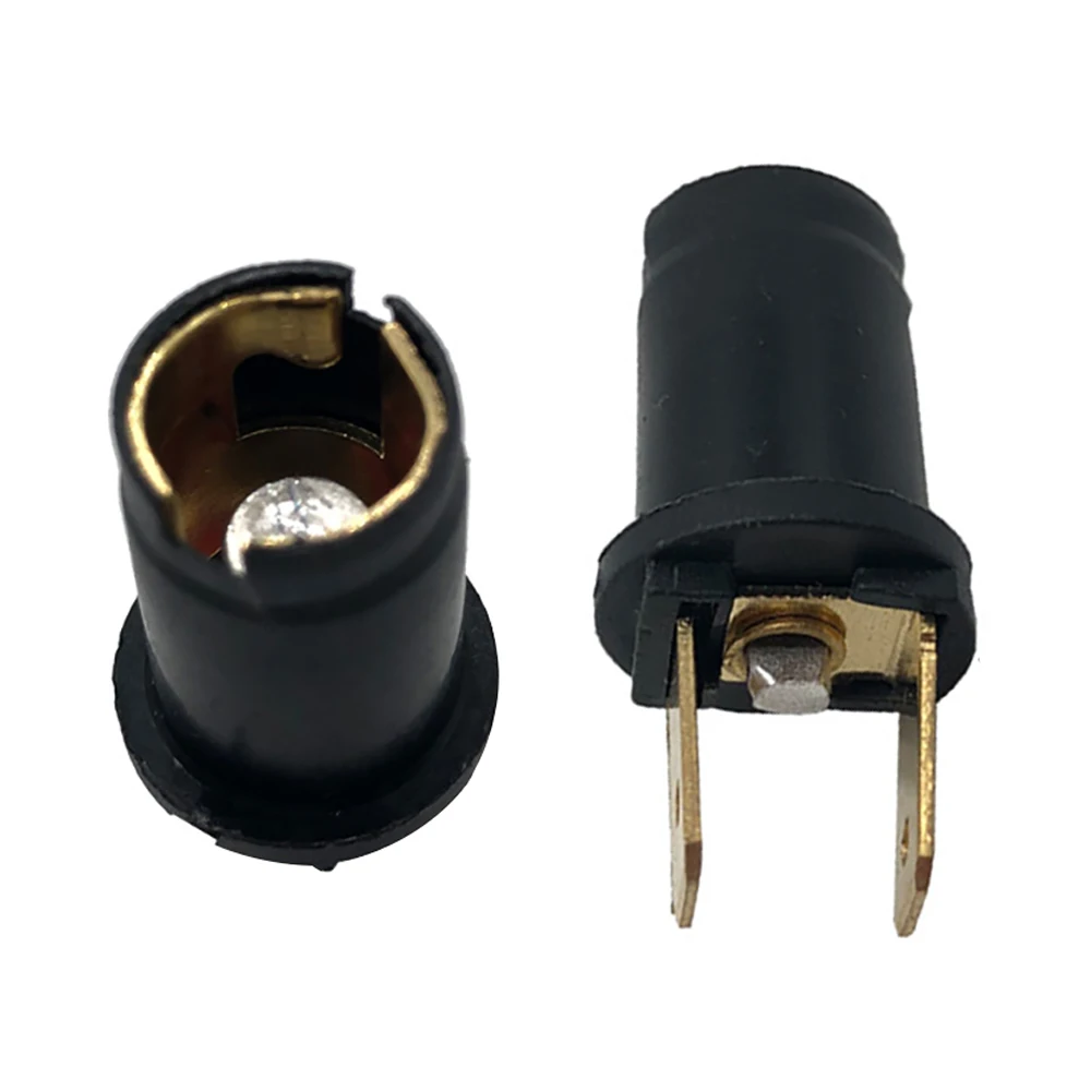 

2Pcs Automotive Side Light Bulb Holder for 6V/12V/24V Ba9s 989/233 Lamp Holder for Car Motorcycle Scooter Lighting Base 170790