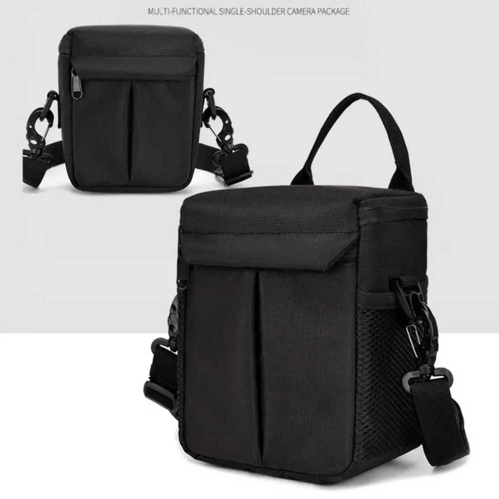 Portable Protective Bag Camera Bags Single-Shoulder Carring Case DSLR Pouch Nylon Lightweight Camera Lens Case Outdoor Travel