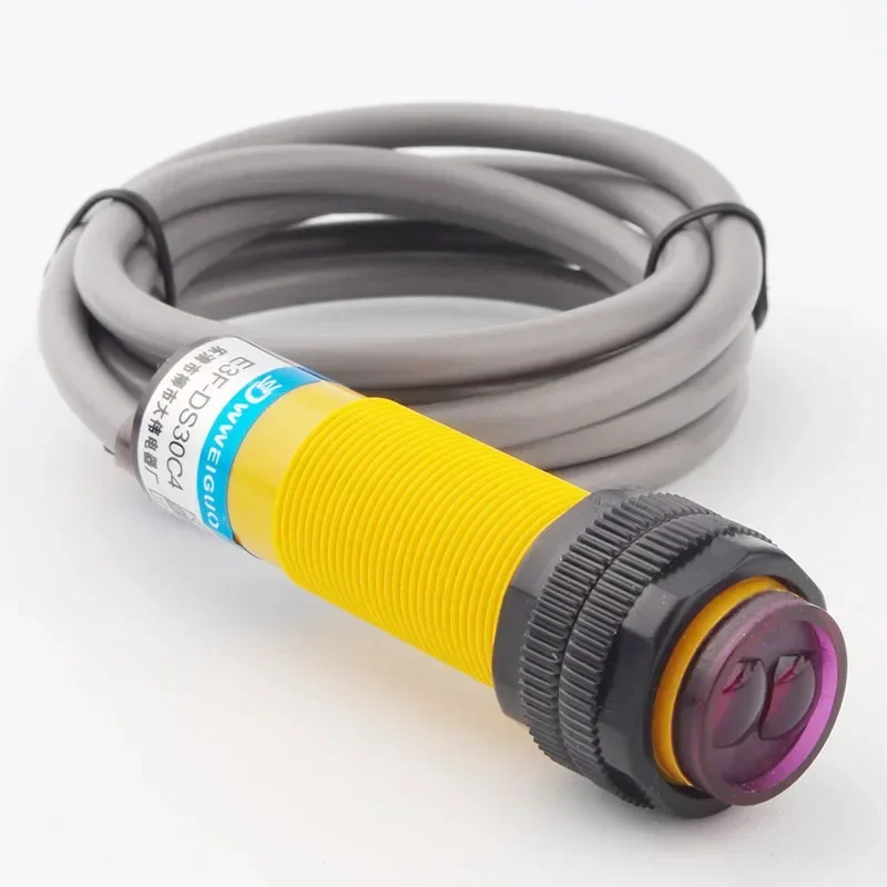 Infrared induction photoelectric switch E3F-DS30C4 close to diffuse reflection sensor NPN normally open three line C1