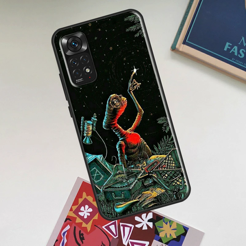 E.T. the Extra-Terrestrial Case For Xiaomi Redmi Note 12 Pro Plus 8 9 10 11 Pro 8T 9S 10S 11S 12S 9C 10A 10C 12C Cover