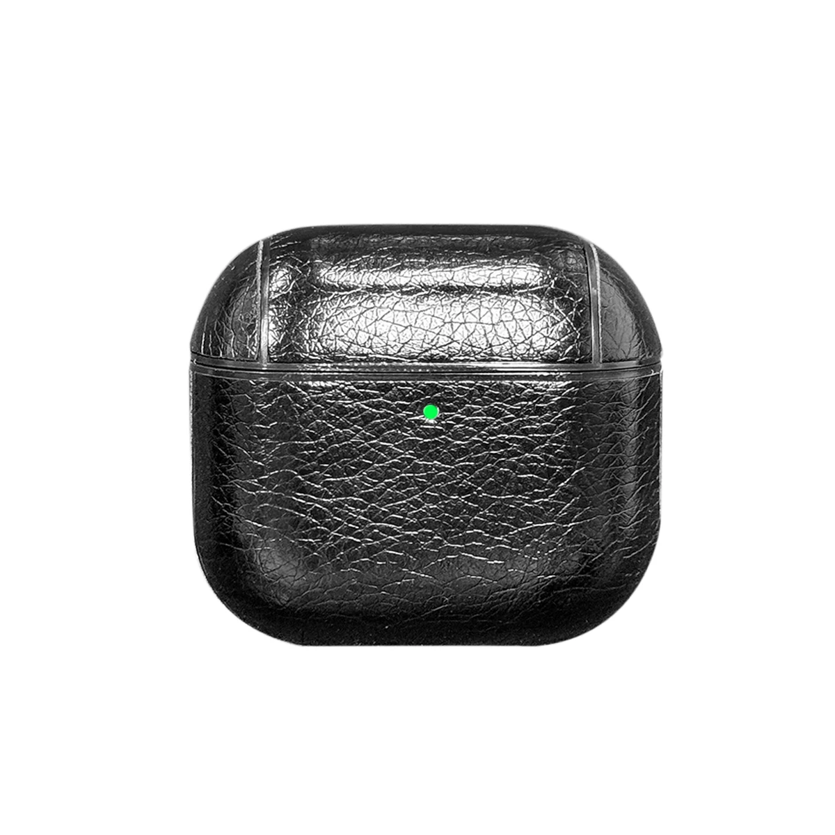 Étui de protection pour écouteurs AirPods 4 génération, étui de luxe classique en cuir avec boucle