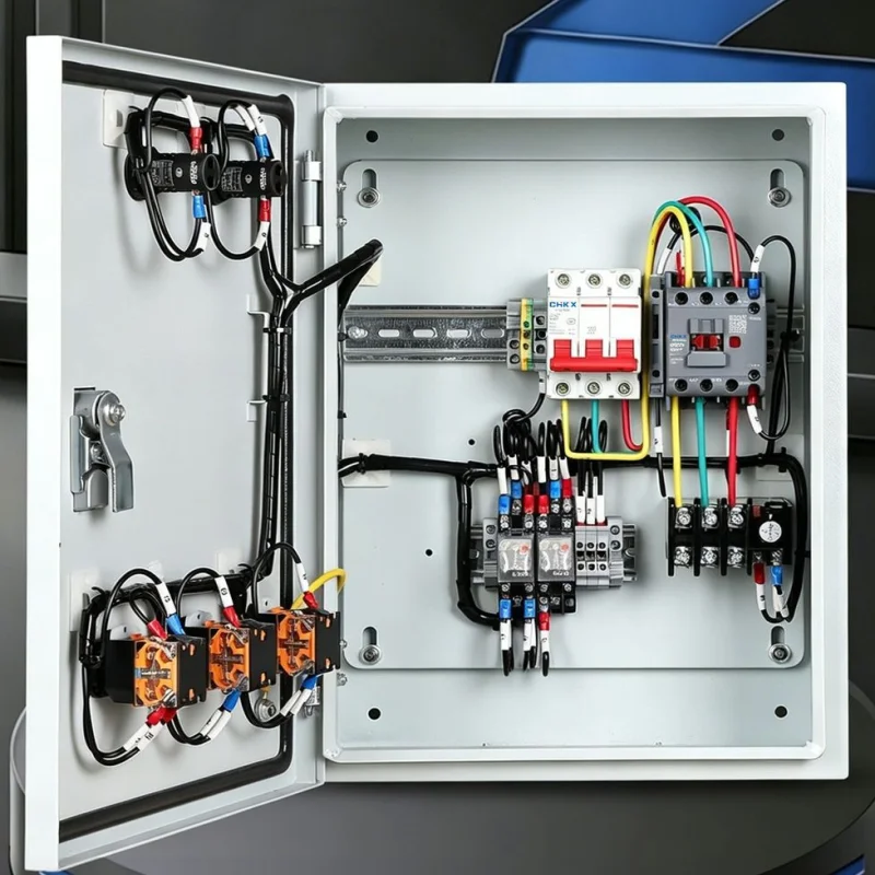 380V Three-Phase Motor Contactor for Use in Electrical Engineering