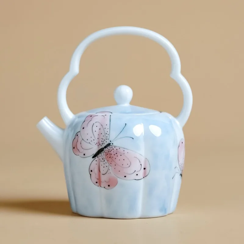 Fendie ladies special teapot household anti-scalding tea set, high-end exquisite beam pot