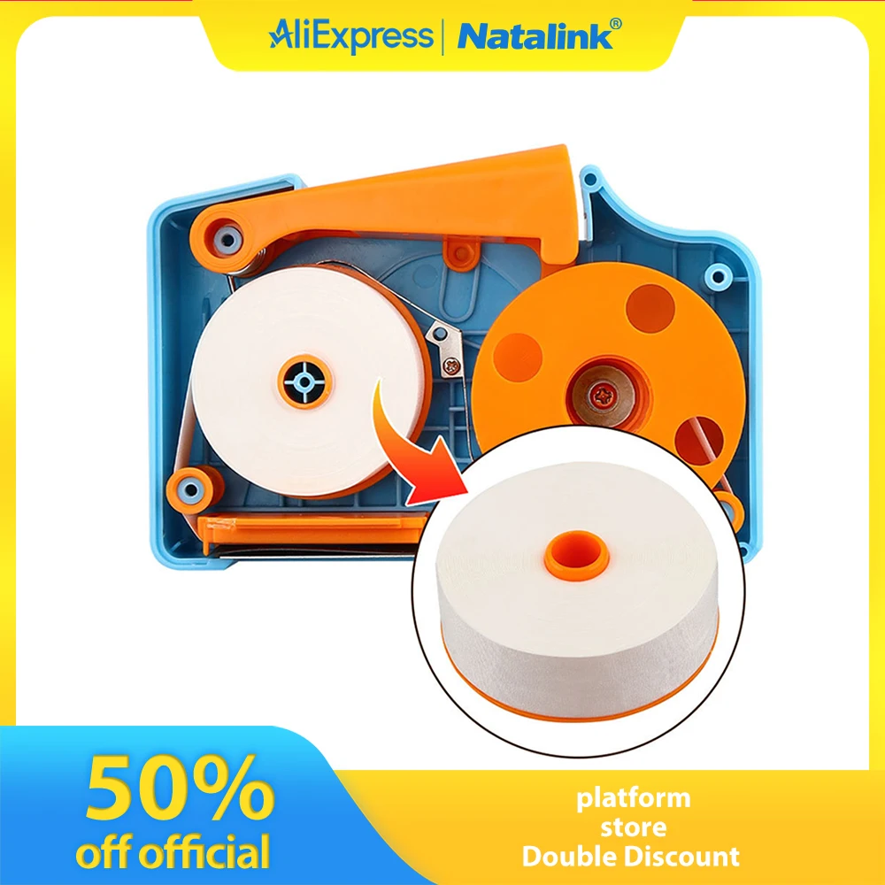 

Natalink Replacement Cartridges for Fiber Optic End Face Cleaning Box Pigtail Cleaner for SC/ST/FC Cassette and Wiping Tool