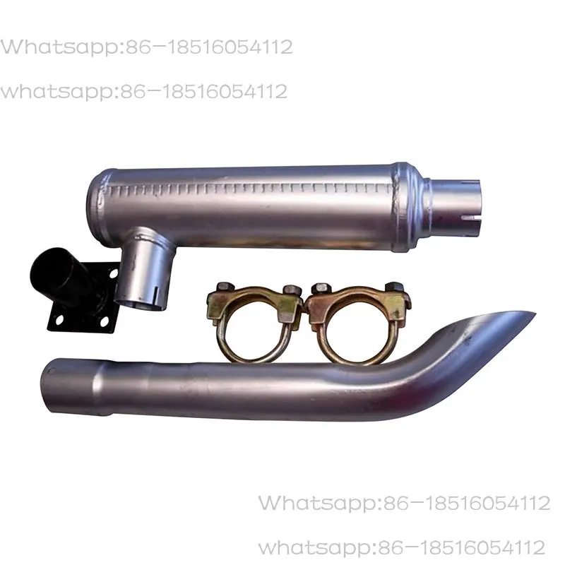 Kit de Conversión de Silenciador 15541-12110 1917-8303 Compatible con Tractor B1550 B1550D B1550E B1750 B1750D B1750E B1750 B7200E