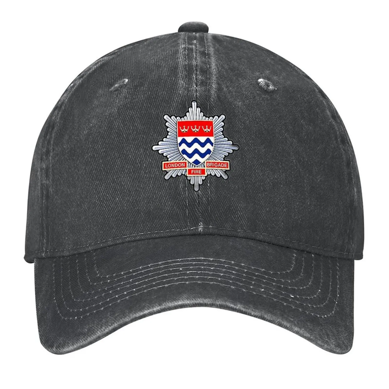

London fire brigade Lfb fire service Baseball Cap Beach Bag Golf Hat Man Sunscreen Thermal Visor Baseball For Men Women's