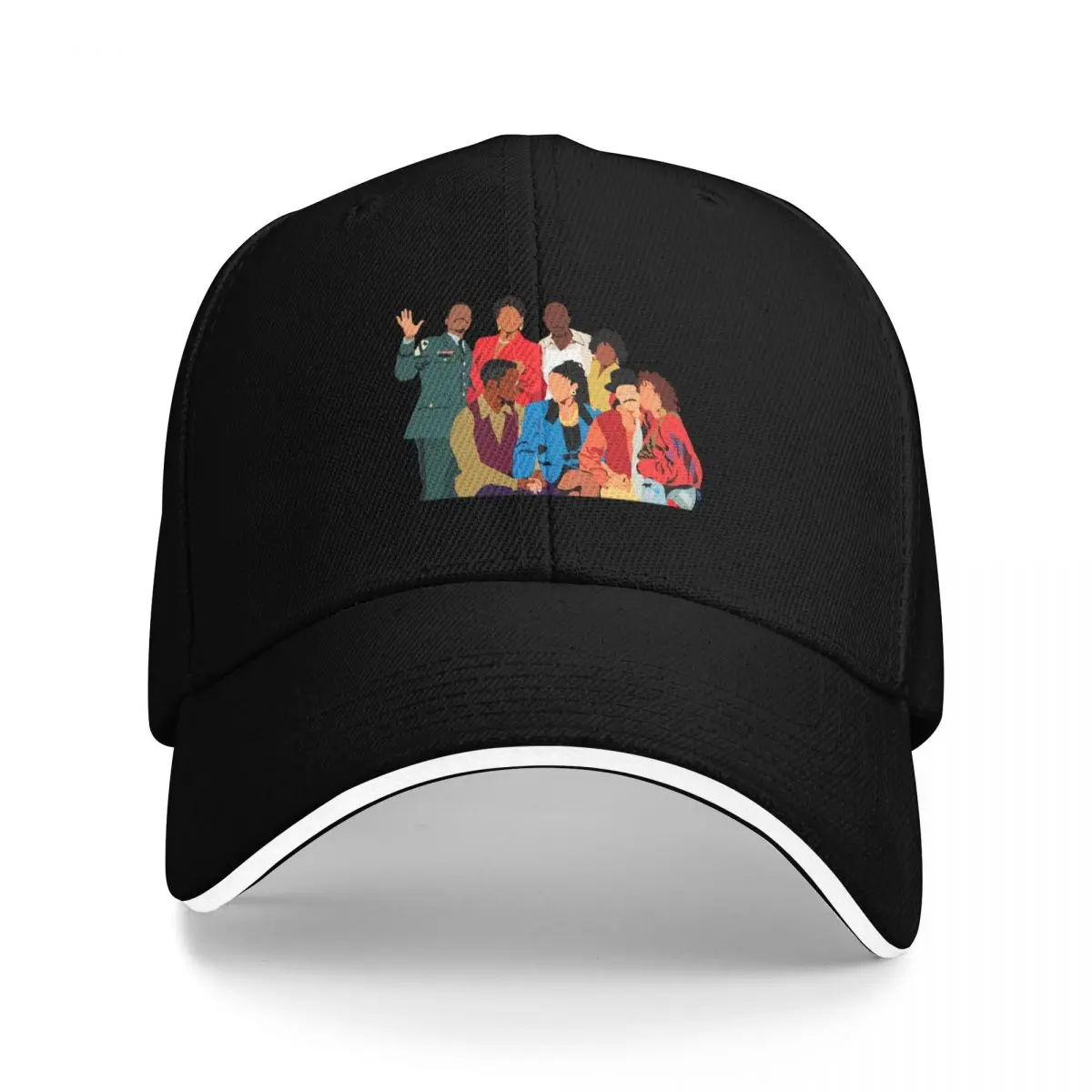 

A Different World Art Christmas Holiday 90's TV Show T-Shirt Baseball Cap Hood Beach For Man Women's