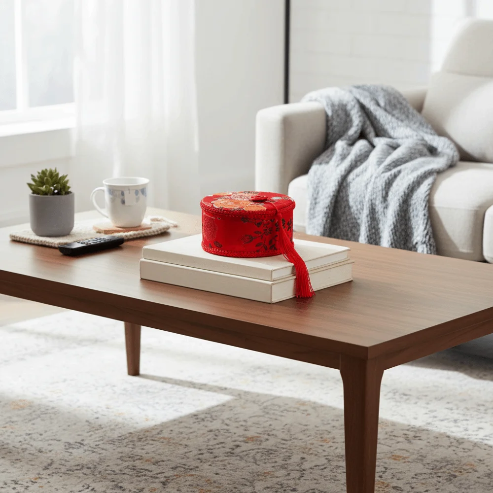 

Традиционная свадебная коробка для игольчатых ниток, ручные швейные иглы, набор игольчатых ниток, измерительная лента, наперсток