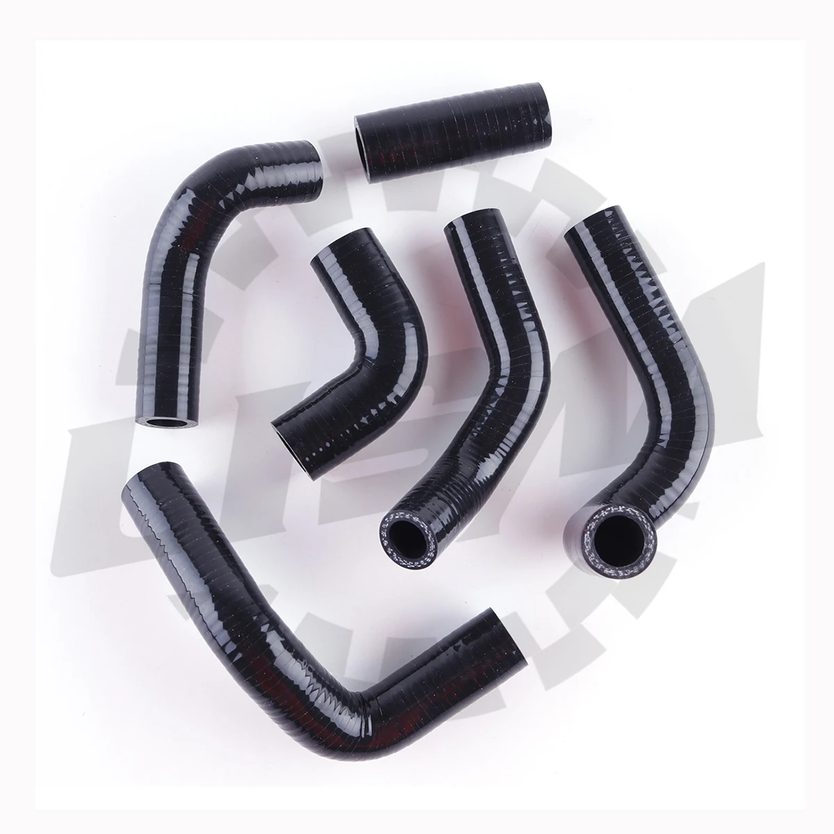 

6PCS 3PLY For HUSQVARNA TE TC 250 400 450 510 SMR 2000-2009 2001 2002 2003 2004 2005 2006Silicone Radiator Coolant Hose Kit Pipe