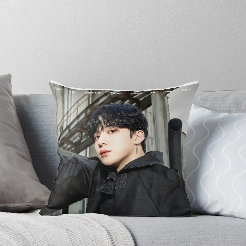 

ATEEZ YUNHO THE WORLD EP.1 : MOVEMENT GUERRILLA Throw Pillow Pillow Cases luxury decor Pillowcases Cushion Covers Sofa pillow