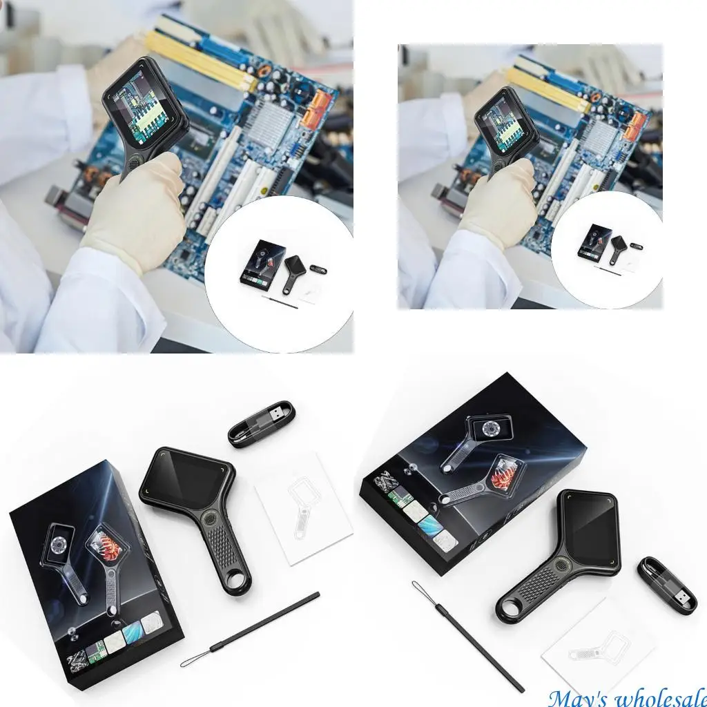 Lightweight Handheld Magnifier Digital Microscope With AutoFocus And 1080P Claritys For Professional Education Research 448A