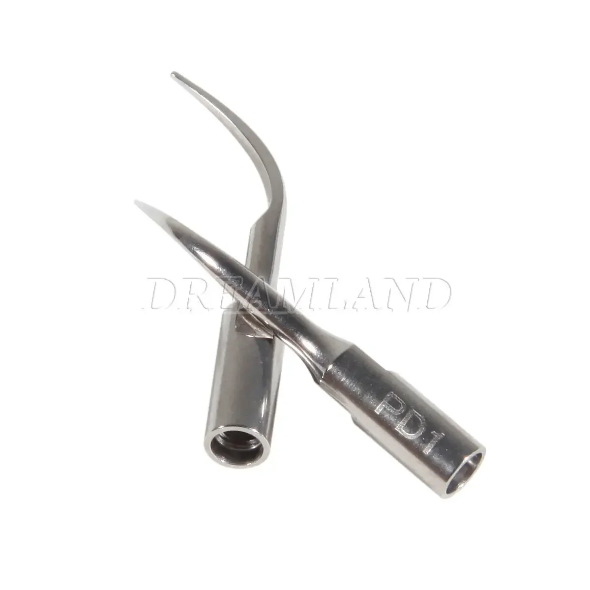 10PCS Dental Ultrasonic Piezo Scaler Insert Tips PD1 Fit DTE SATELEC Handpiece