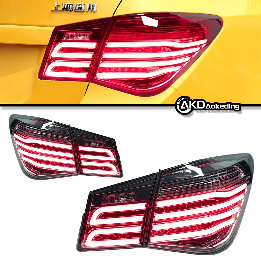 Auto Parts For Cruze Sedan Taillight 2009-2014 latest Styling Steering signal Brake reversing light Car Accesorios Modified