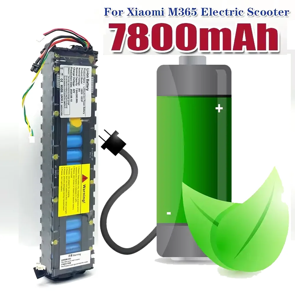 

M365 Litium Ion Battery Pack 10S3P NE1003-H Cell Communication Interface ,for Xiaomi M365 Electric Scooter 36V 7800mAh