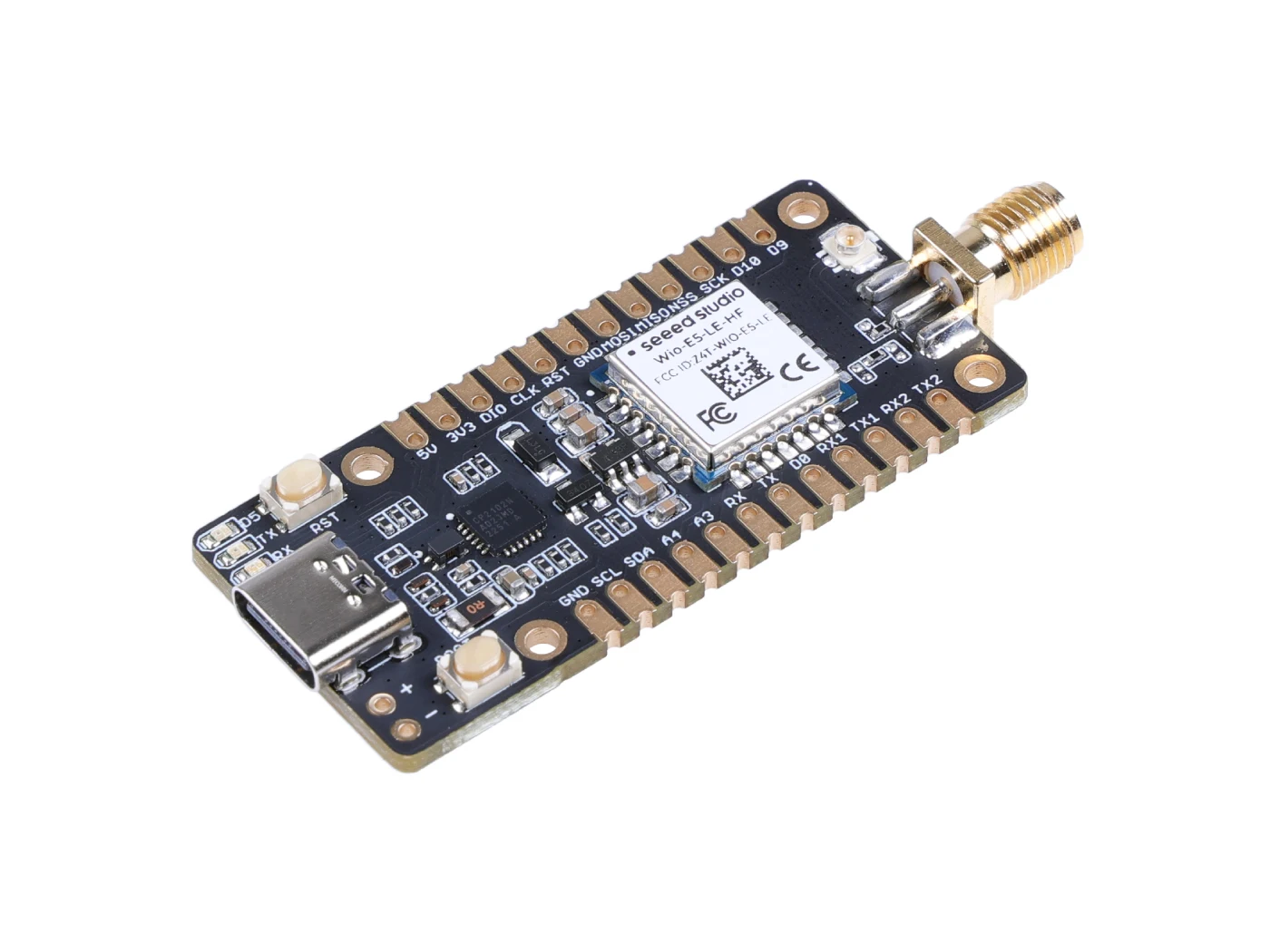 Wio-E5-LE mini Dev Board - STM32WLE5JC, ARM Cortex-M4 and SX126x