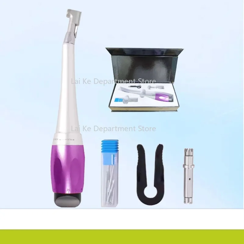

Advanced Dent-al Universal Impl-ant Torque Wrench With Adjustable Latch Head Handpiece 5-35N.cm With 16 Pcs Drivers Dentist Tool