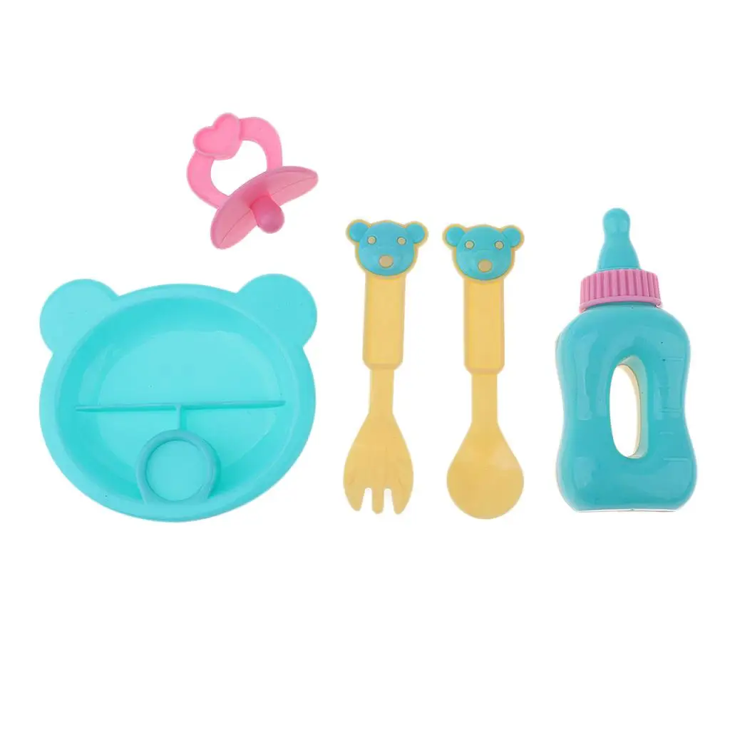 Baby Dolls Eating Supplies Unique Plastic Tableware Set Mini Designer Bowl for Mel Chan Doll Fashion Dolls Accessory