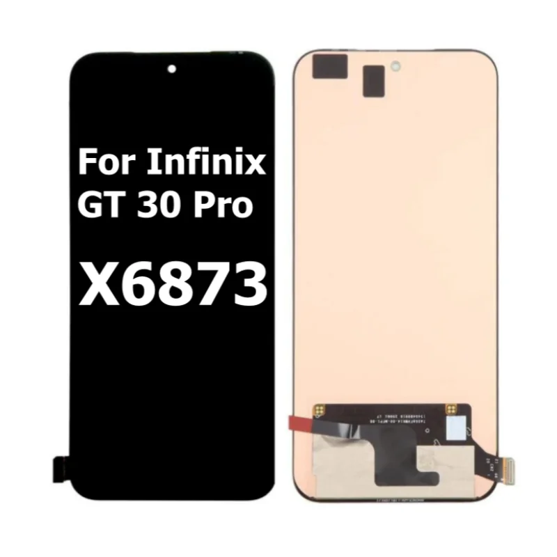 Infinix GT 30 Pro용 X6873 LCD 디스플레이 및 터치스크린 어셈블리, OEM/고품질 TFT 부품, 6.78인치.
