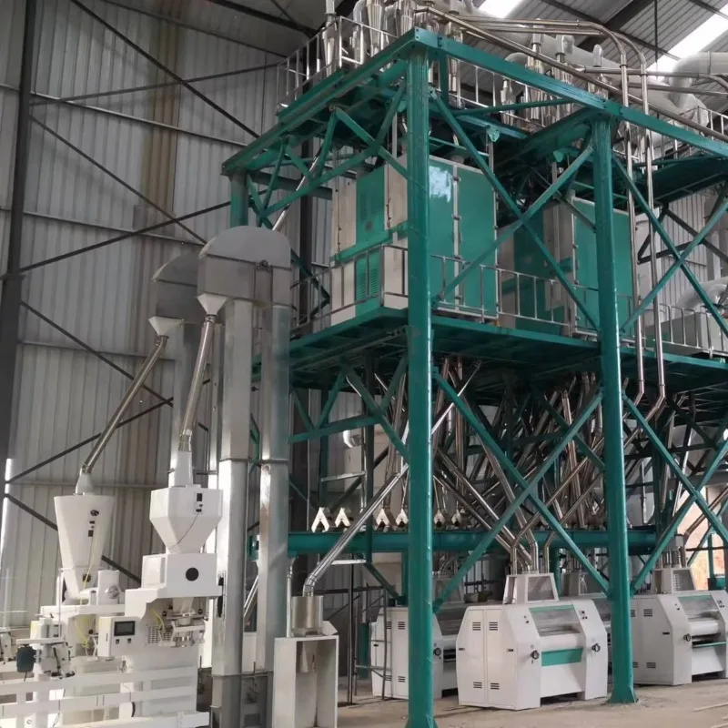 82TPD Wheat Flour Milling Machine European Standard Turnkey Project Automatic Grain Processing Line High Output Mill Factory