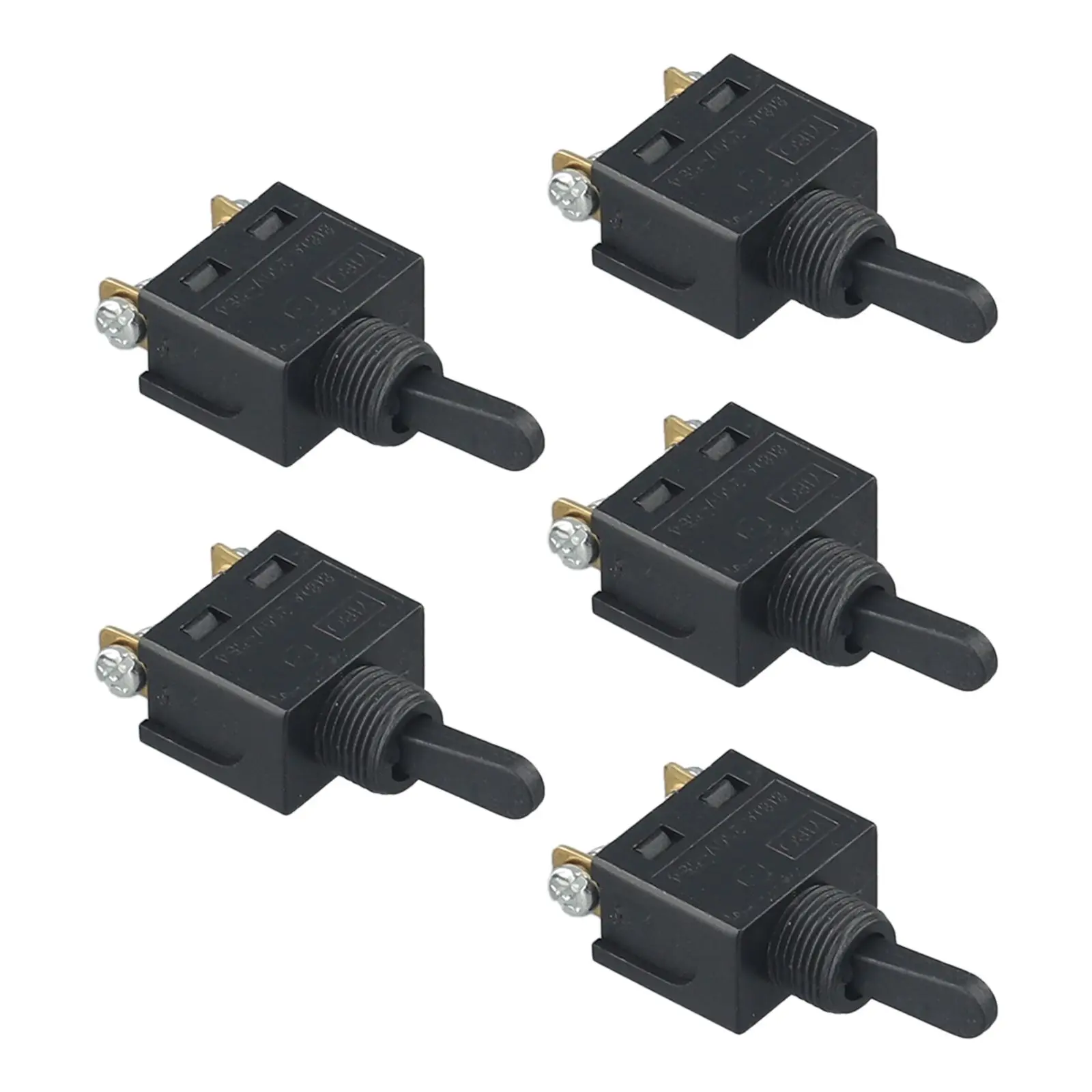 Interruptor de amoladora angular, herramienta eléctrica de 5 piezas para 651403, 7, 651433, 8, 9523, 9523NB, accesorios de repuesto para herramientas eléctricas de bricolaje para el hogar