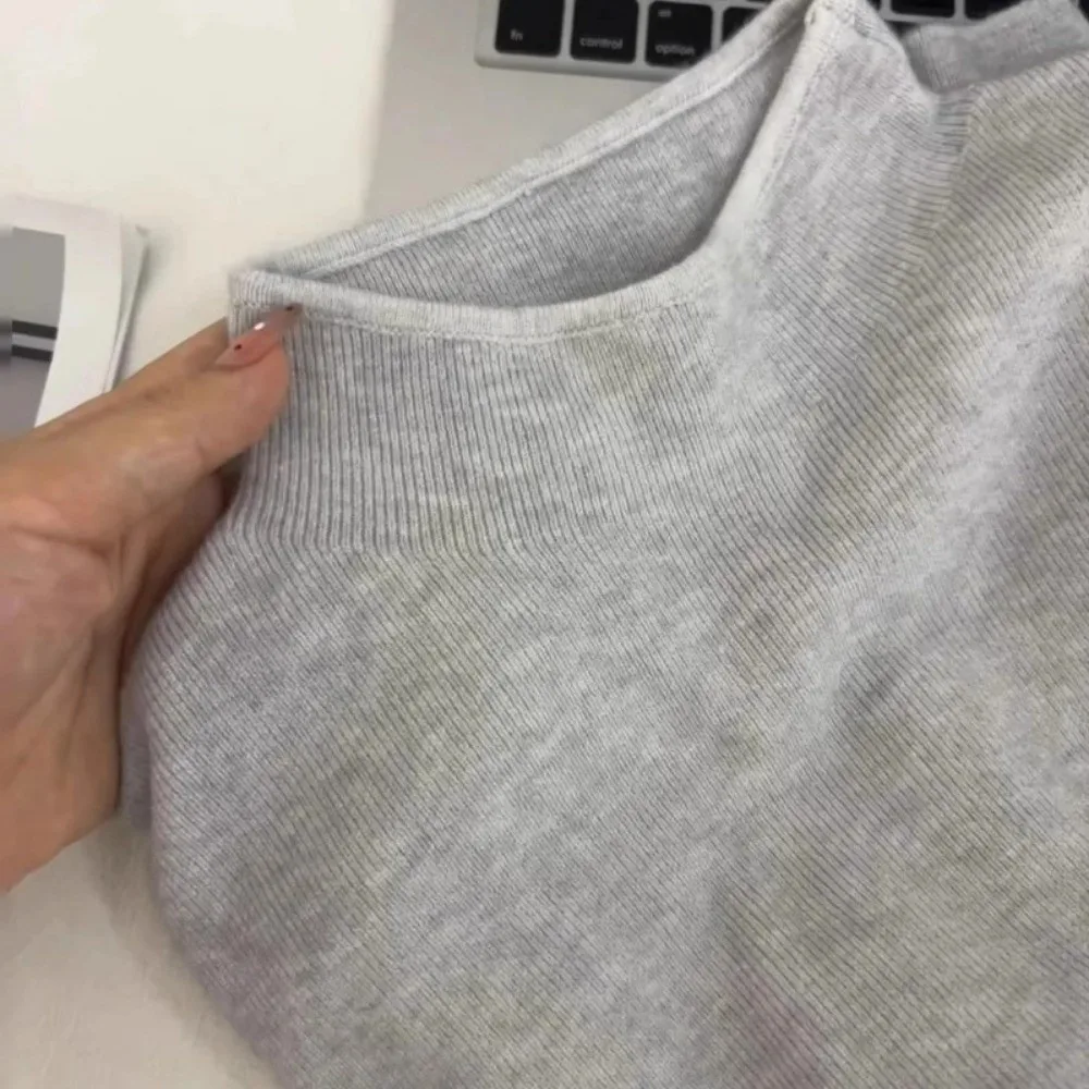 Fashion Soft Women Turtleneck Warm Autumn Winter Solid Sweater Knitted Pullovers Knitwear