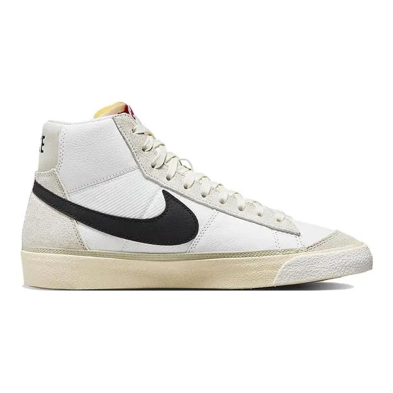 Nike Blazer Mid 77 Pro Club White Black Light Bone Summit White Кроссовки DQ7673-100