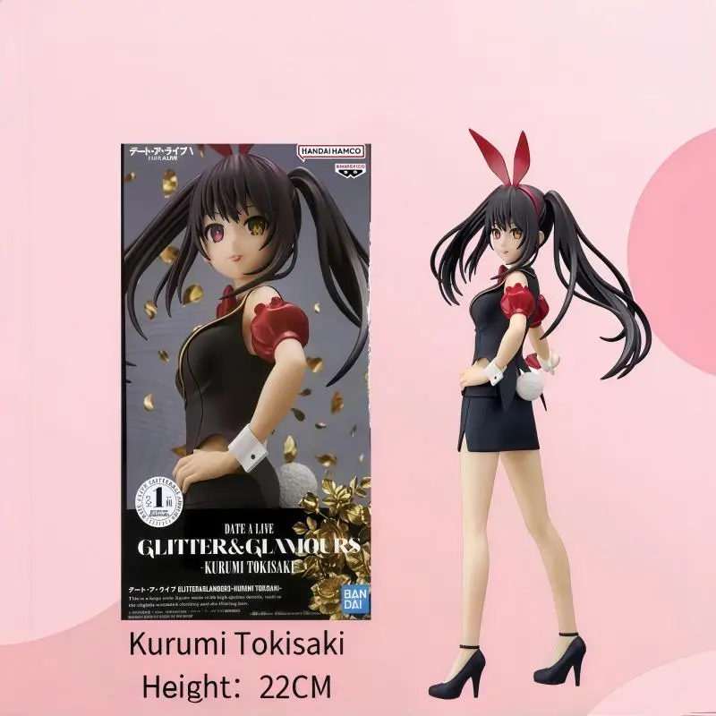 

Коллекционная фигурка Tokisaki Crazy Three Rabbit Girl: уникальный шарм, ручная работа, украшение для рабочего стола, игрушка для фанатов, в наличии