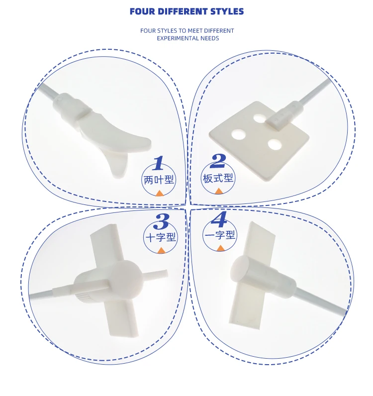 Rührstab 400 mm, 450 mm, 500 mm Länge, Überkopfrührer, Mischwelle mit faltbarem Paddel für das Labor – Detail 1