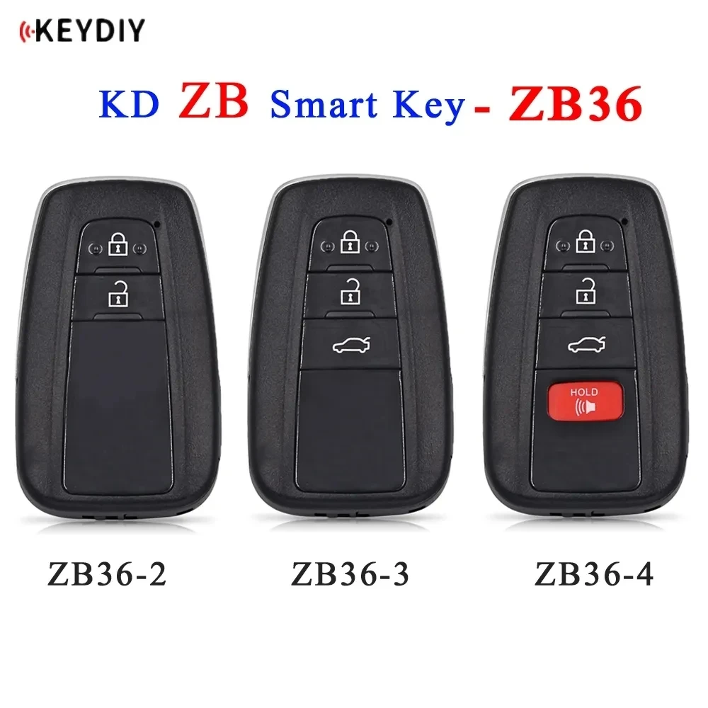 KEYDIY KD Smart Key ZB Piloty ZB02/03/04/08/09/10/11/12/14/15/17/19/21/22/24/28/33/36/202 Wiele dla programatora kluczy KD-X2