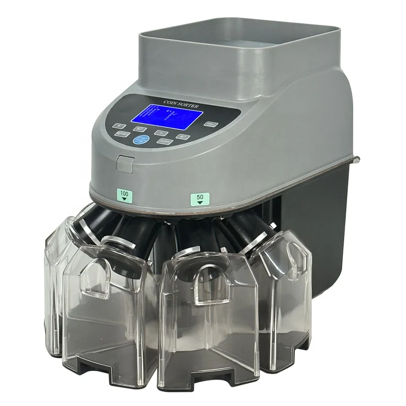 

Up to 1200 Pcs/min New High Speed Coin Counting Machine Israeli Shekels Coin Sorter Mixed Coins Sum Amount Counter