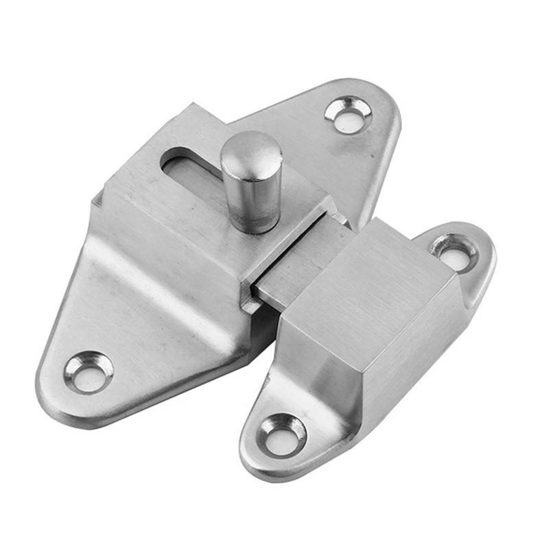 1 PCS Bolt Room Door Lock Deadbolt Lock Anti-Theft Lock Door Latch Deadbolt Lock 304 Stainless