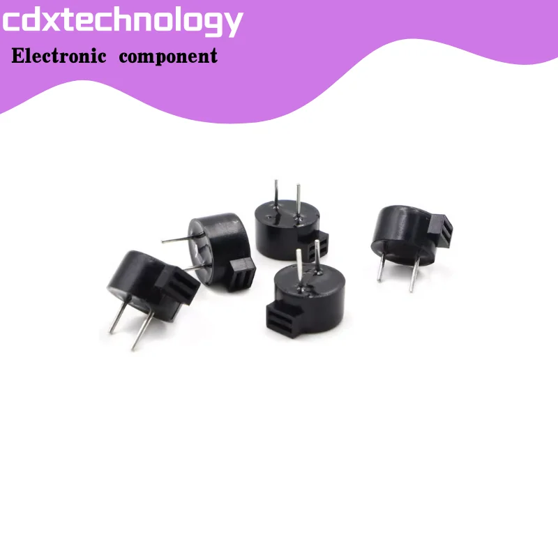 10pcs/lot 9*5.5MM integrated electromagnetic 09 Active side sound buzzer 3V 5V active buzzer High temperature resistance