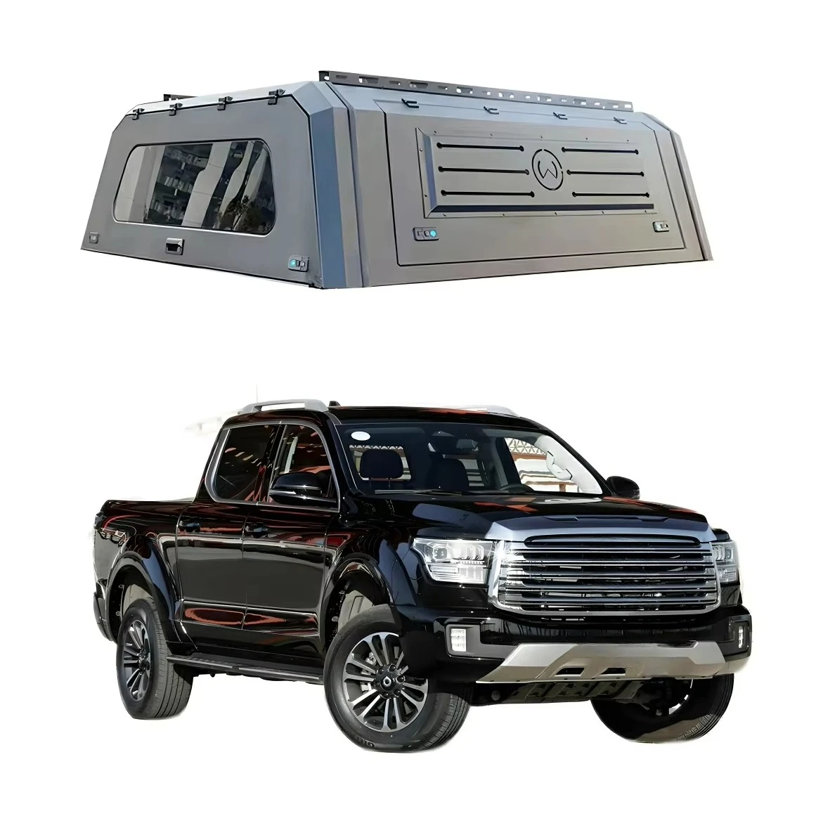

4X4 Waterproof Pickup Camper Aluminum Alloy Hardtop Truck Topper Bed Canopy for Maverick Ranger XLT ram 1500 TRX