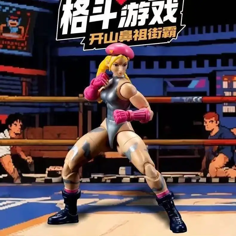 Jada Toys Ultra Street Fighter II M.Bison Dhalsim Violent Ken RYU Guile 6 بوصة لعبة قابلة للجمع هدية متوفرة في المخزون