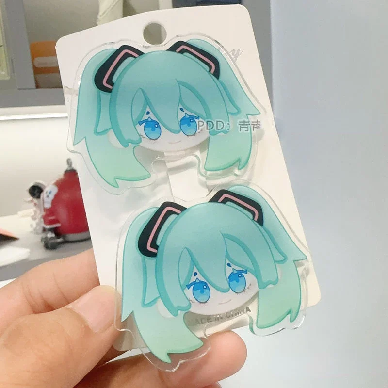 Hatsune Miku Hairpin Hatsune Miku Project Diva Anime Peripheral Girl Cartoon Creative Hairpin Unique Personalized Holiday Gift
