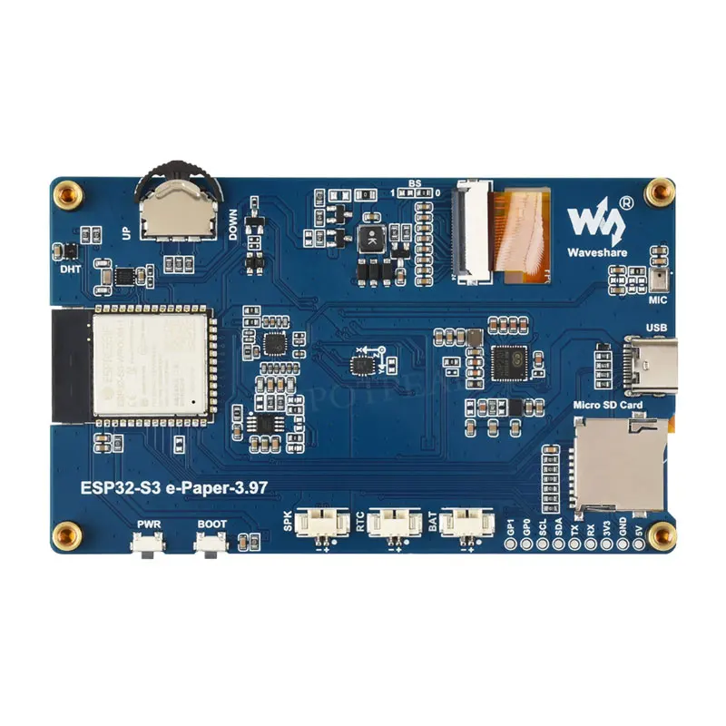 ESP32-S3 AI 3.97-inch e-Paper Ink Screen Development Board 800 × 480 3.97inch Display AIoT Onboard Microphone Deepseek