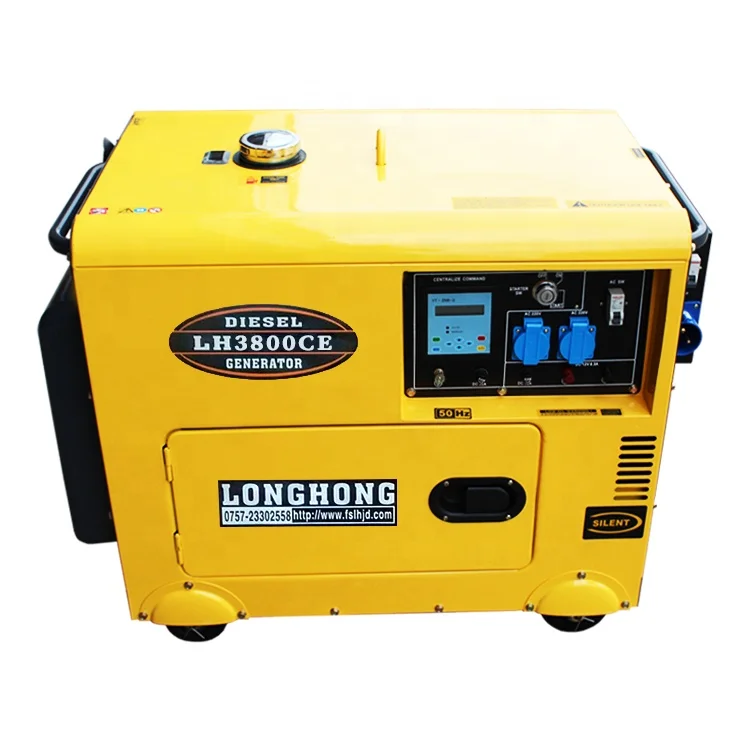 generators for home 3kw 4KW 5kva Small silent  engine forced air cooling Smart