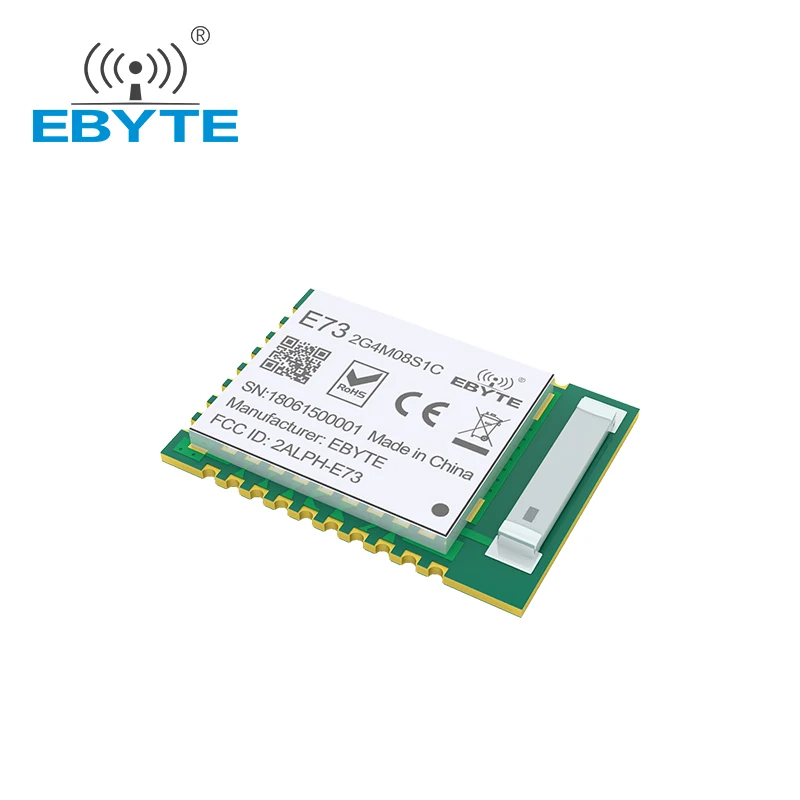 5PCS EBYTE nRF52840 BLE Module 2.4GHz 8dBm BLE5.0 Micro-size Long Range Wireless Bluetooth Transceiving Module E73-2G4M08S1C