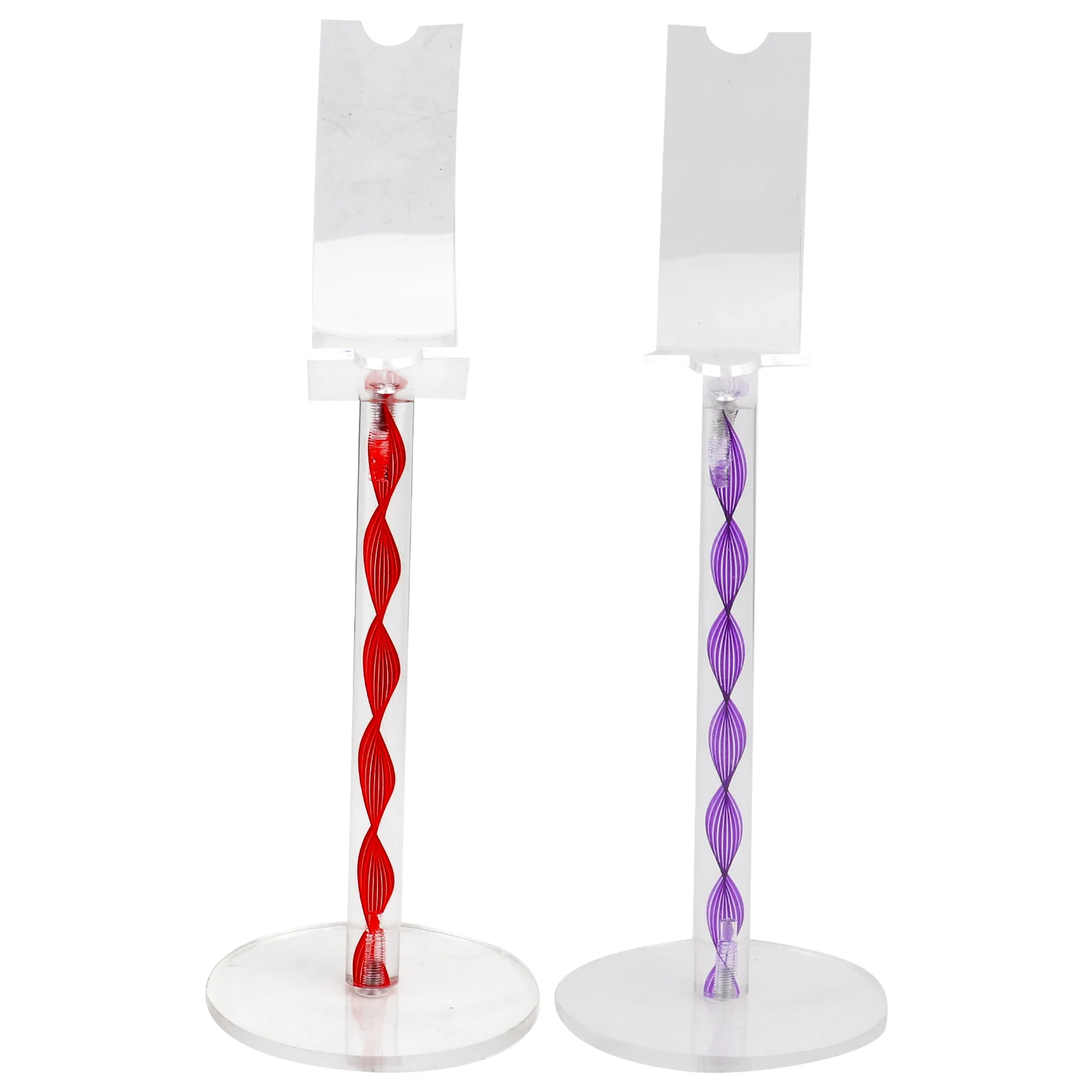 

2Pcs Shoe Display Rack Simple Generous Design See Through Transparent Premium Material Storage Stand Display Holder