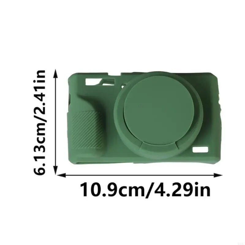 918C Силиконовая кожа крышка камеры для защиты от антиполки G7X Mark III.