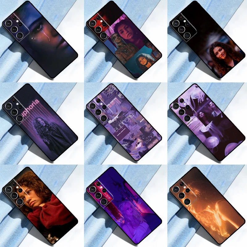 Euphoria Season 2 Case For Samsung Galaxy S23 S20 FE S21 S22 Ultra Note 20 S8 S9 S10 Note 10 Plus Back Cover