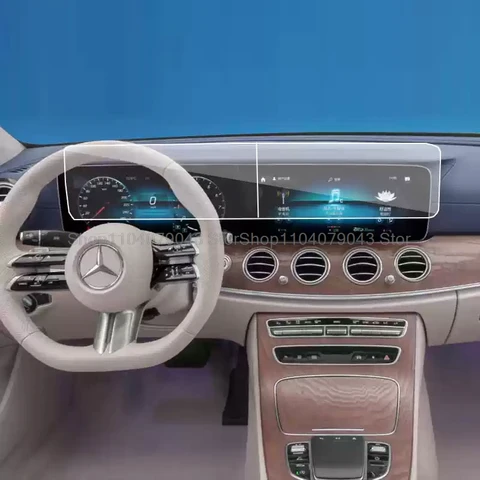 Защитная пленка из закаленного стекла для Mercedes Benz E Class W213 W222 2017 2018 2019 2020 2021 12,3-дюймовая автомобильная GPS-навигация