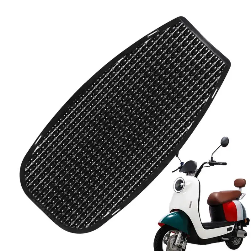 Protector Summer Cool 3D Cushion Motorcycle Seat Cover Breathable Scooter Seat Cover Cushion Anti-Slip cover Grid protection pad