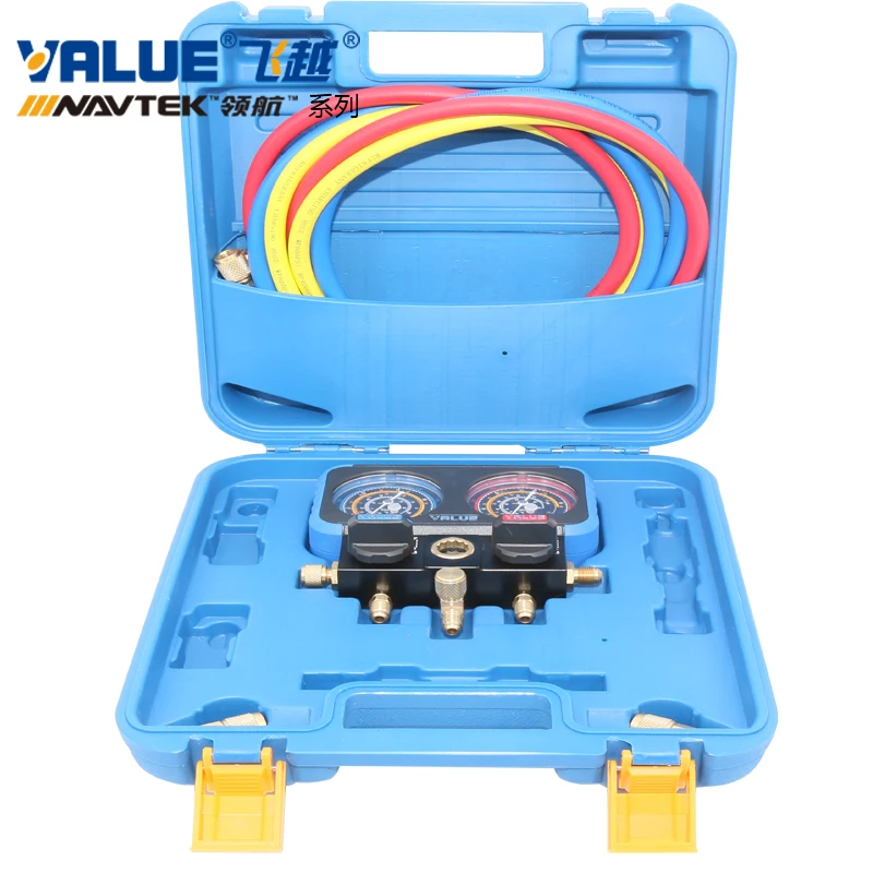 Flyover Pilot 1.0 precision ball valve switch refrigerant table VRM2-B-0401/ VRM2-B-0501 refrigerant snow pressure gauge