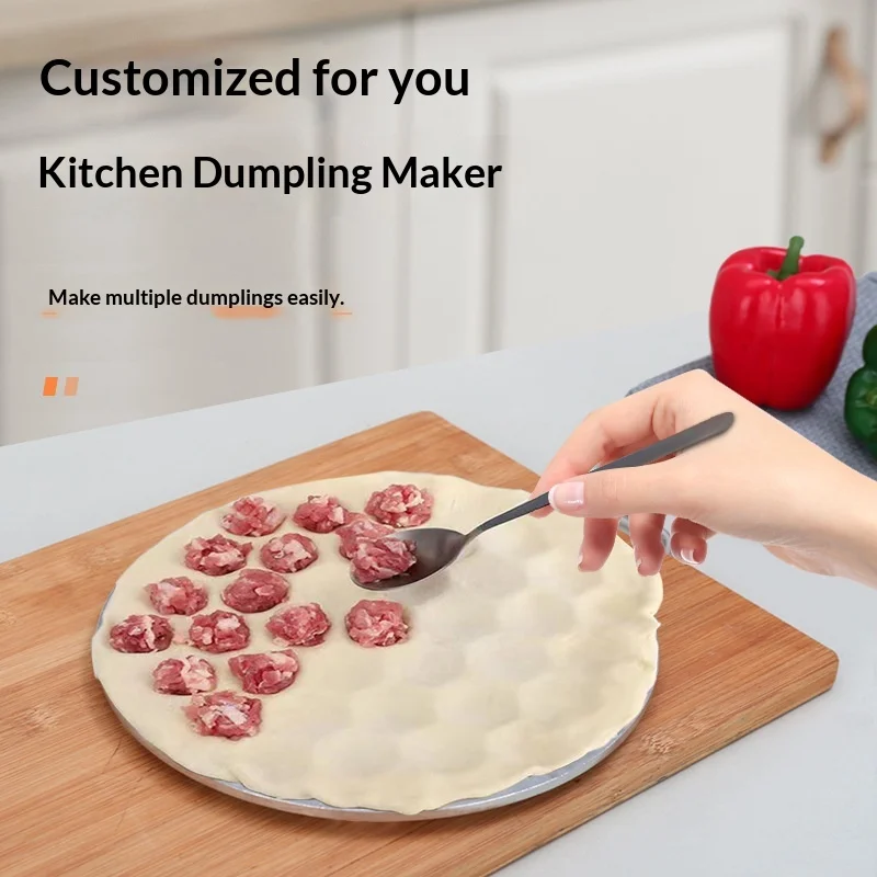 

37-Cavity Ravioli Mold Aluminum Alloy Press and Seal Dumpling Maker for Homemade Pasta Kitchen Baking Tool