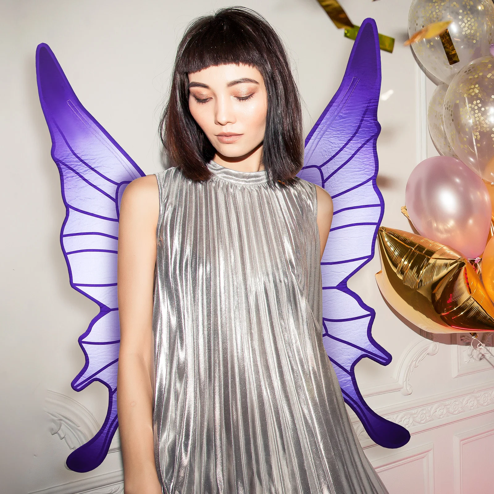 

Butterfly Wings Fairy Adult for Adults Dress Girls Costume Kids Big Prom Women's