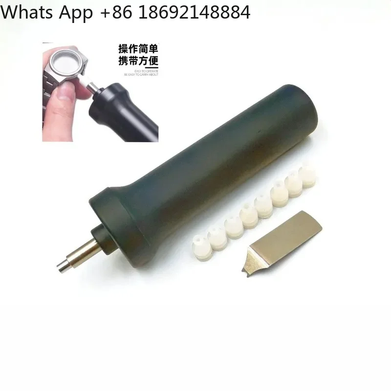 Watch Repair Tool Set for Watch Glass Opener and 25 PSI Air Pump for Watch Crystal Installation