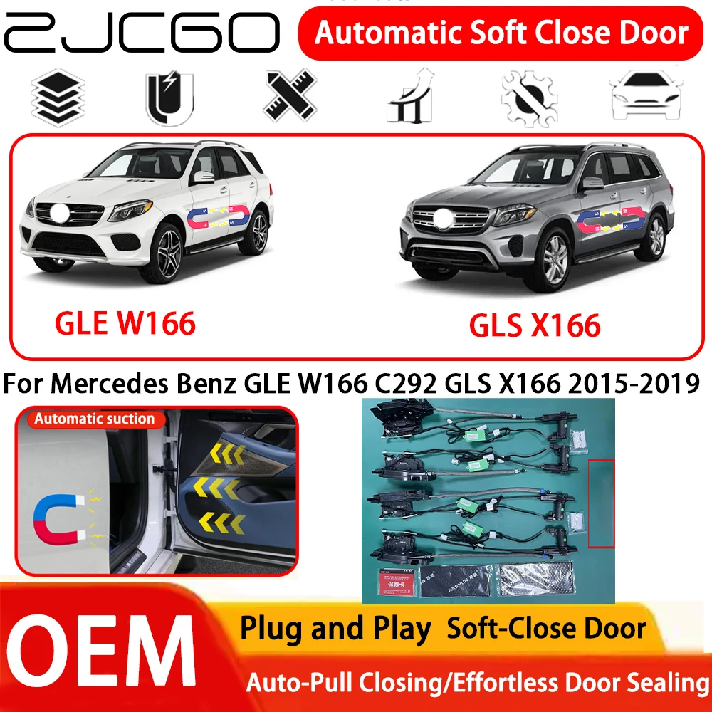 

Система автоматического мягкого закрывания дверей (Soft Close) OEM Plug and Play для Mercedes-Benz GLS X167, GLE W167, V167 2019-2025 ﻿