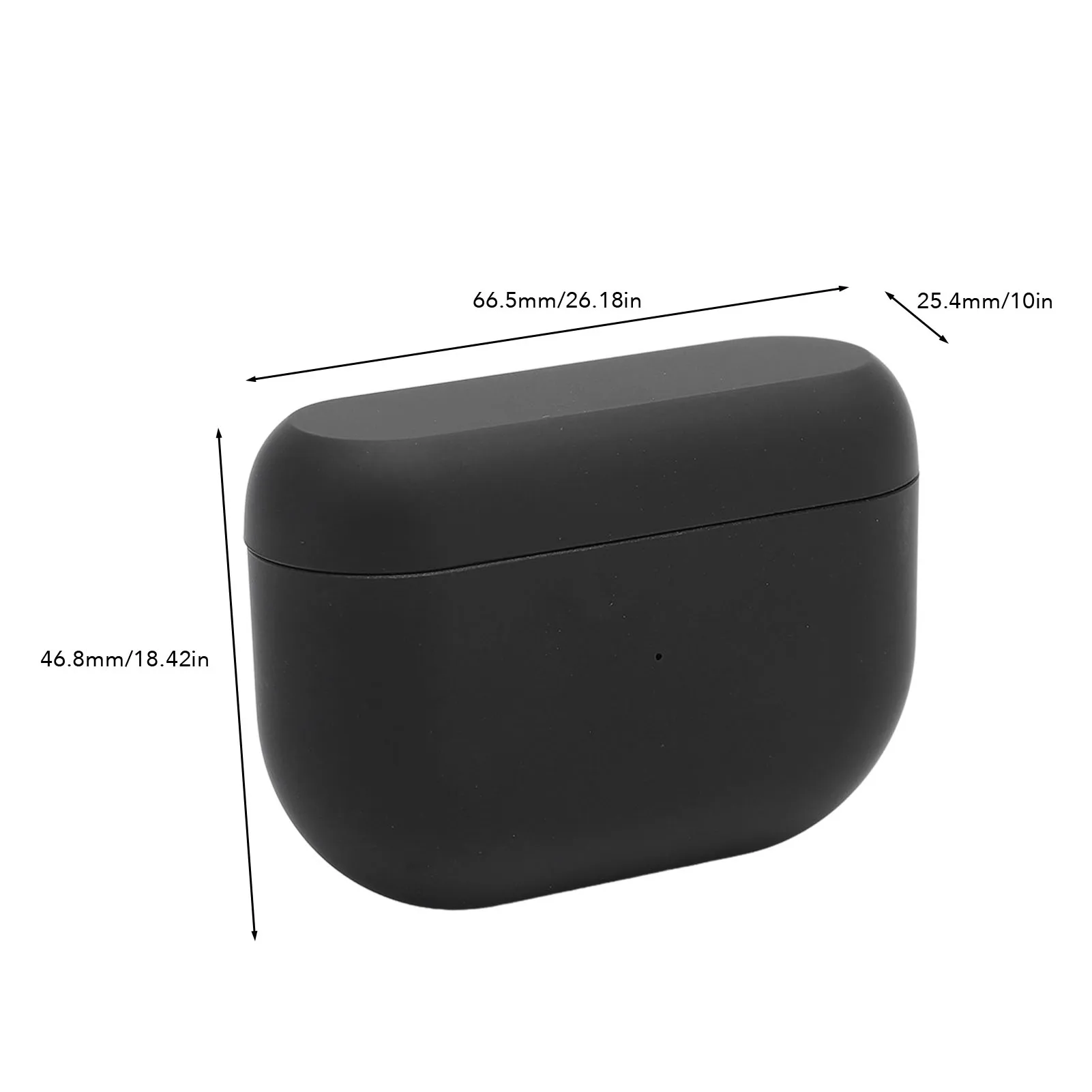 Earbuds Charging Case LED Indicator Overcurrent Prevention 590 MAh ABS PC Earbuds Replacement  Case for Elite 8 Active