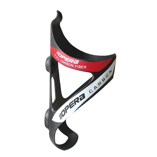 Imagen 2 del producto Portabotellas ultraligero para bicicleta de fibra de carbono, soporte para botella de bicicleta de montaña y carretera, equipo de ciclo, 2023